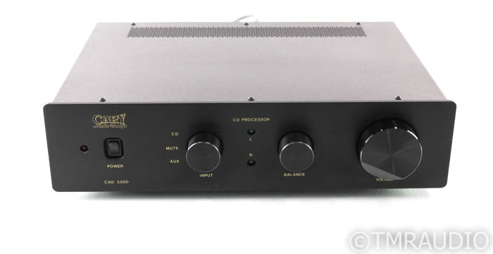 Cary Audio CAD 5500 Stereo Tube Preamplifier; CD Proces...