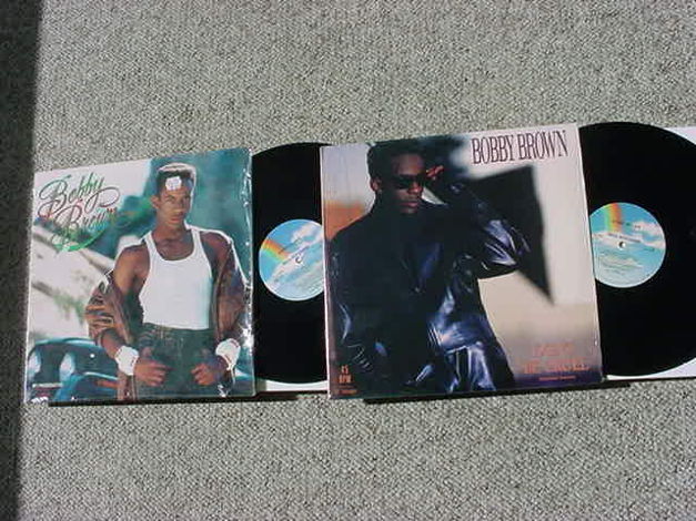 2 Bobby Brown 12 inch single records - Dont be cruel an...