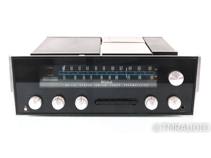 McIntosh MX113 Vintage AM / FM Tuner; MX-113; MM Phono (27010)