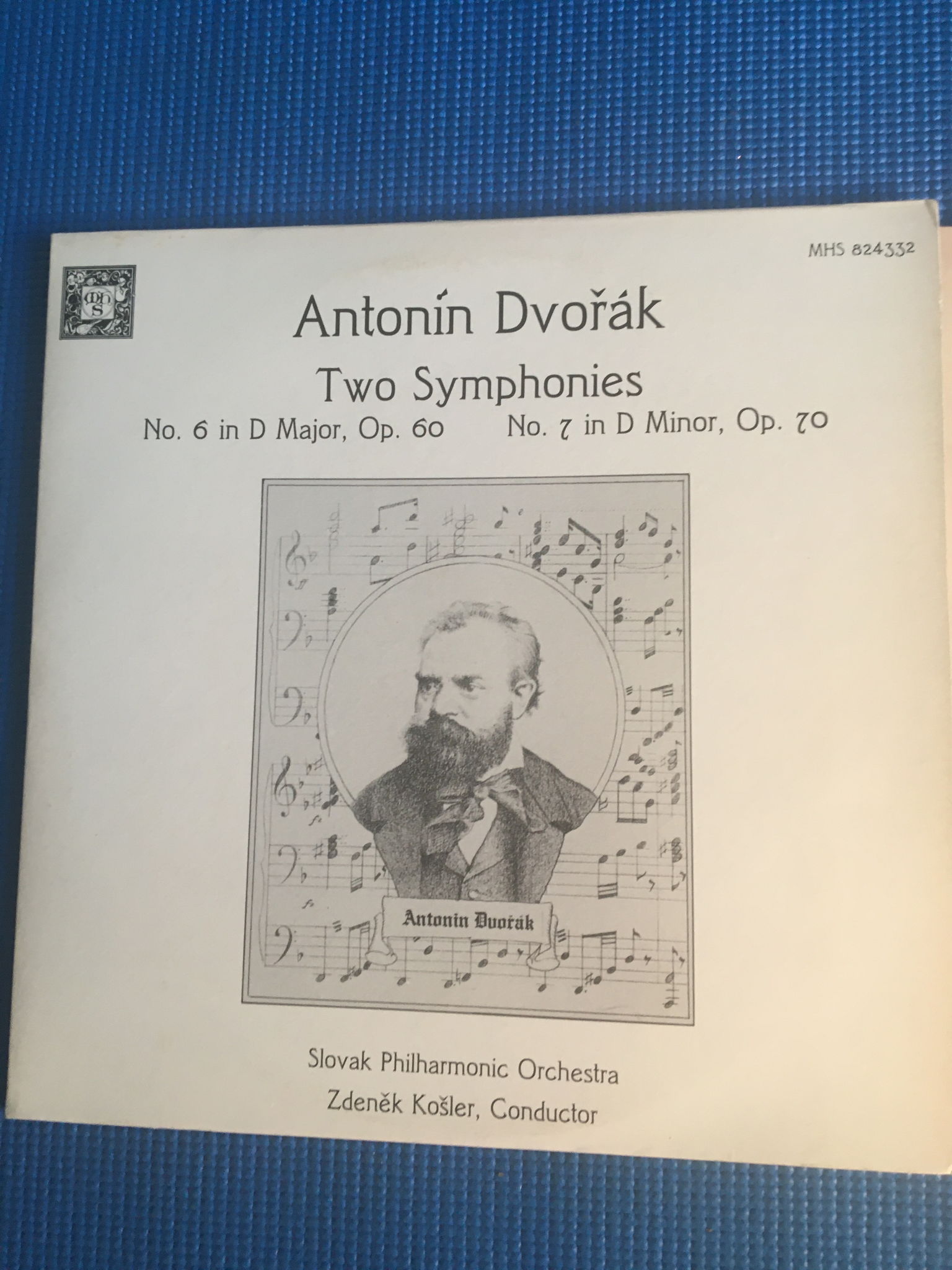 MHS 824332 Antonin Dvorak two symphonies  No6 D Major N... 3