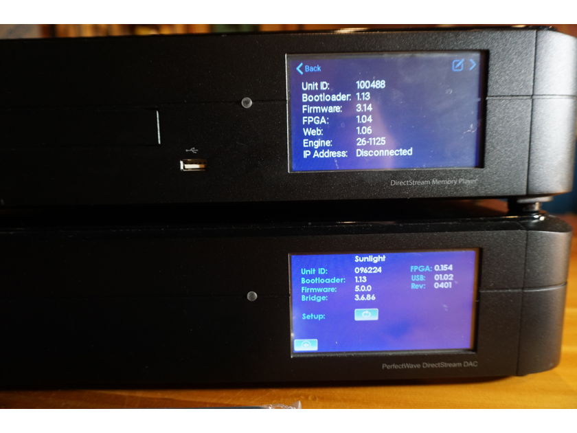 PS Audio DirectStream DAC & Memory SACD Player