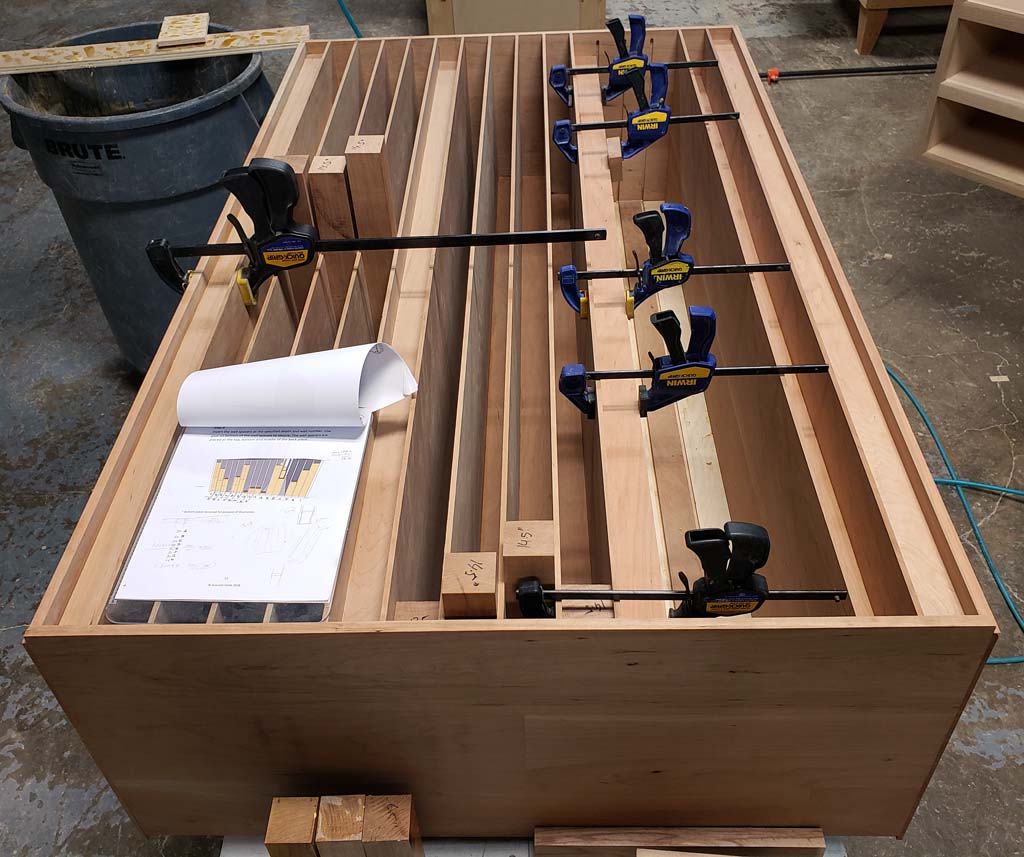 glue up - Acoustic Fields design QRD17