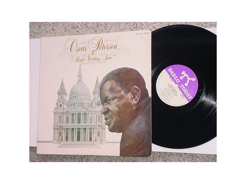 PABLO JAZZ Oscar Peterson lp record a Royal Wedding Suite 1981