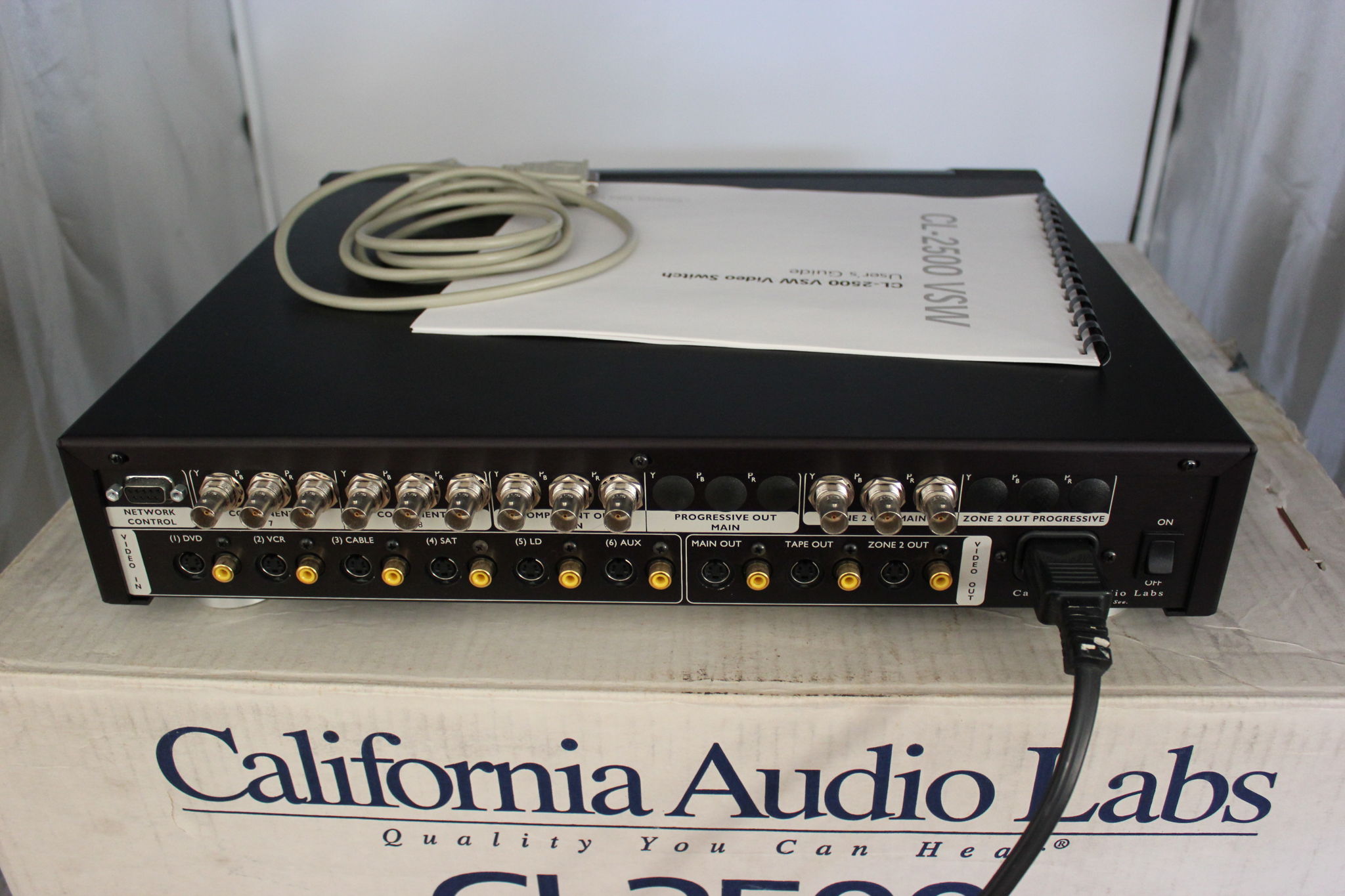 California Audio Labs CL-2500 VSW Video Switch in Origi... 8