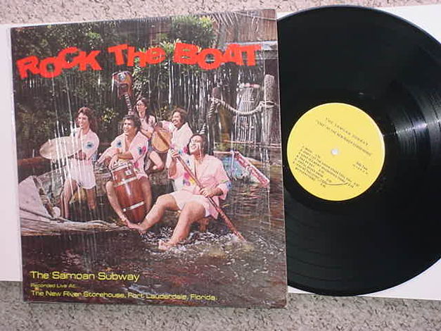 The Samoan Subway rock the boat lp record live new rive...