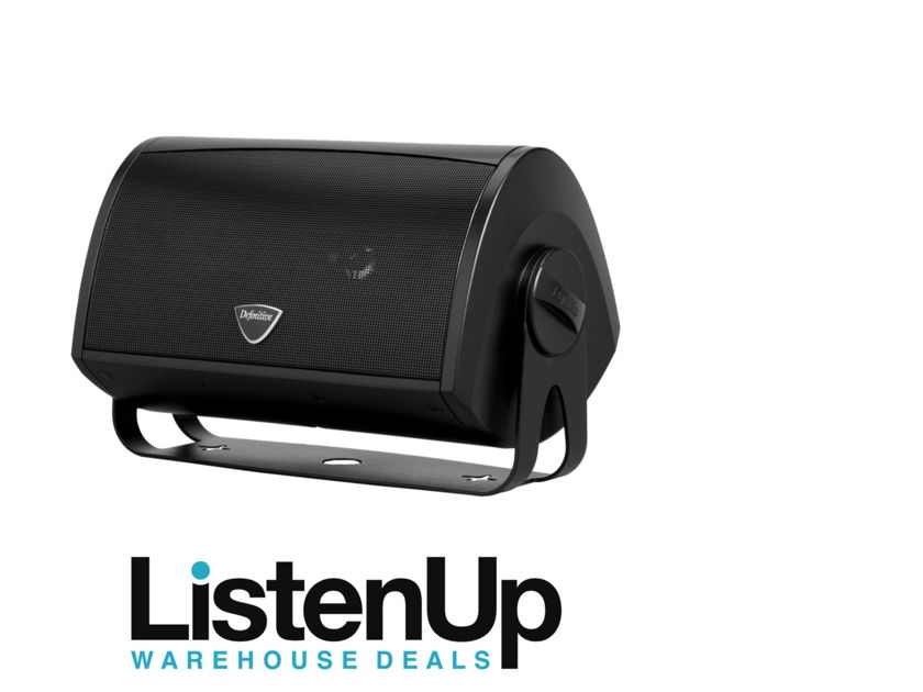 Definitive Technology AW5500 - All-Weather 5.25" Outdoor Speaker (Each) - Black