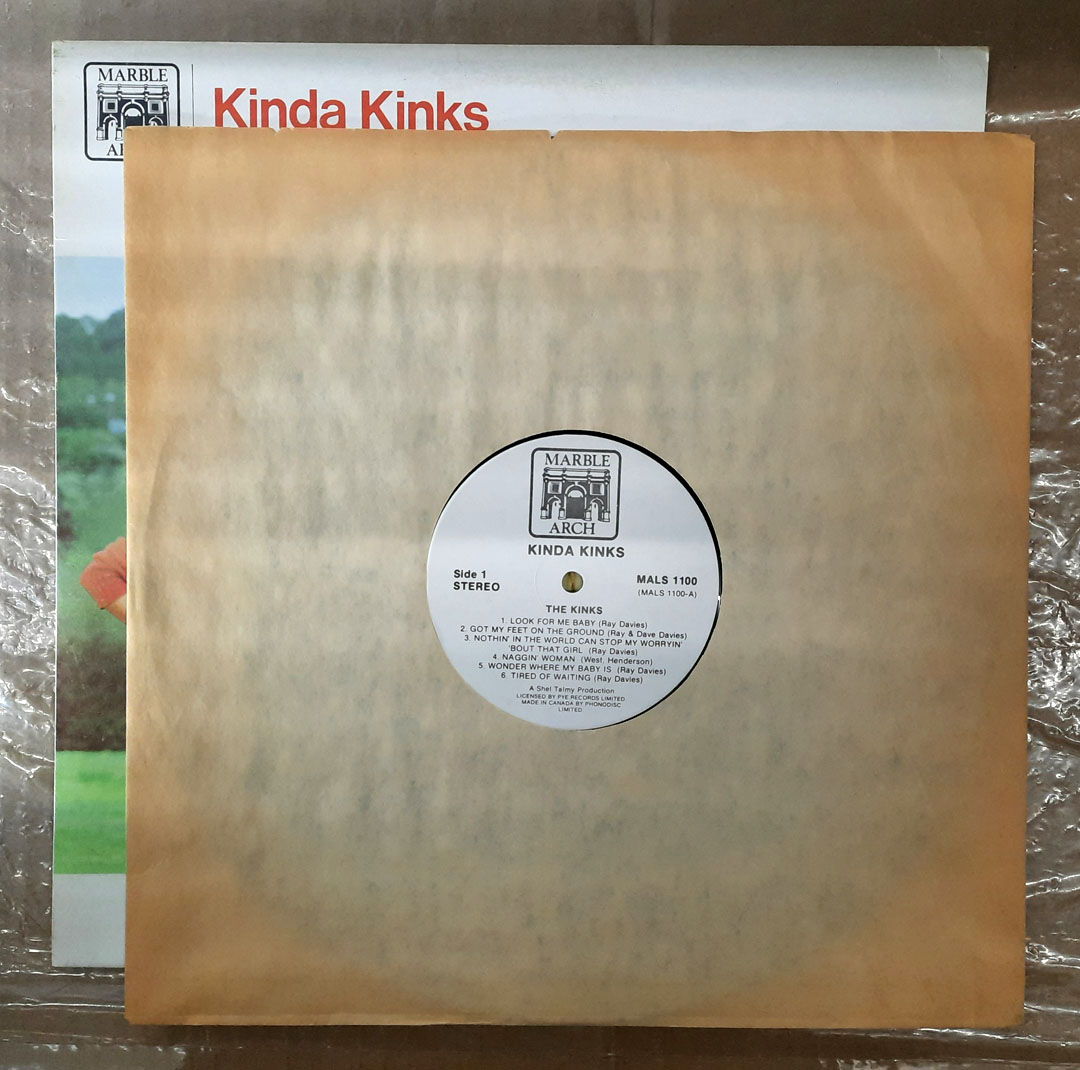 The Kinks – Kinda Kinks NM REISSUE VINYL LP CANADA Marb... 3