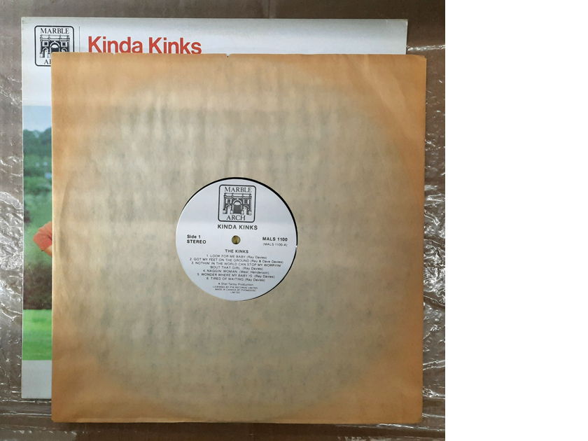 The Kinks – Kinda Kinks NM REISSUE VINYL LP CANADA Marble Arch MALS 1100