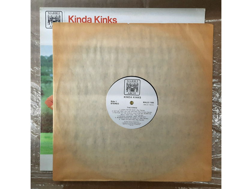 The Kinks – Kinda Kinks NM REISSUE VINYL LP CANADA Marble Arch MALS 1100