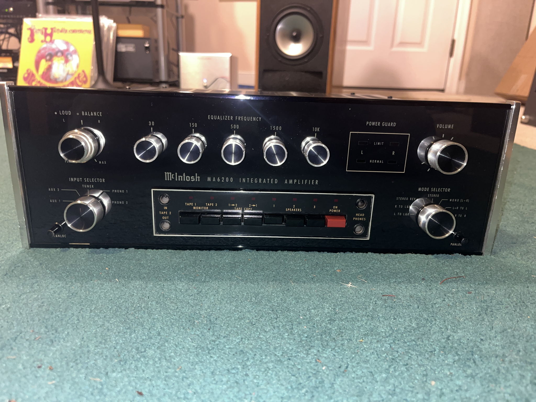 McIntosh MA-6200. New face and bulbs! Original box.