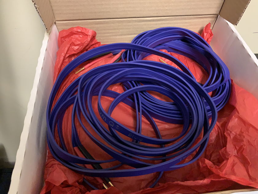 Tellurium Q Blue Speaker Cables, 5 Meter w/Bananas