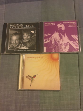 Rick Waksman of yes 1974 North American tour Cd lot of ...