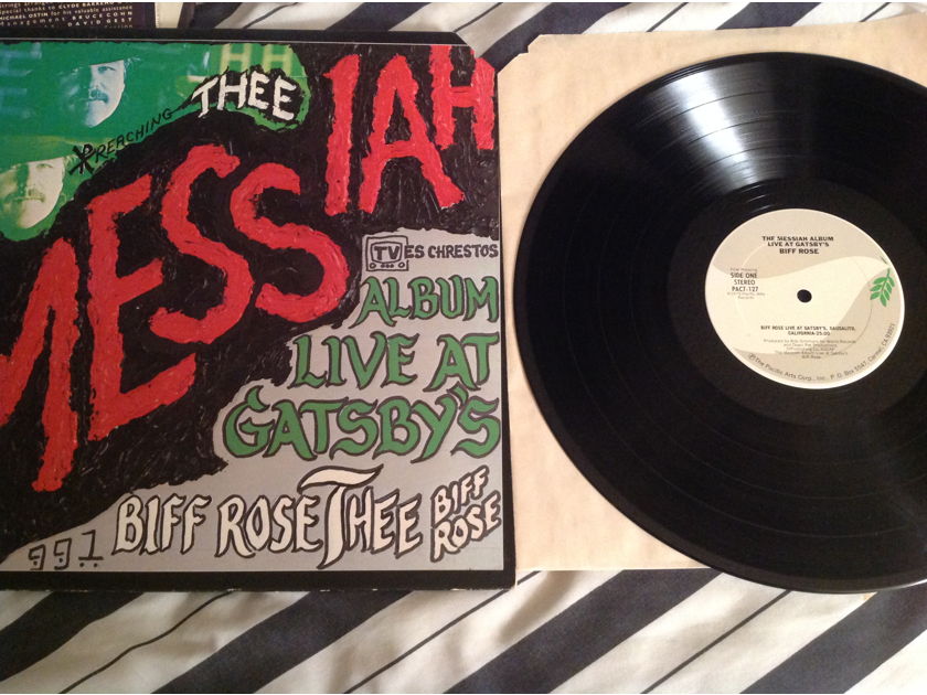 Biff Rose Thee Messiah Album Live At Gatsby's Pacific Arts Records