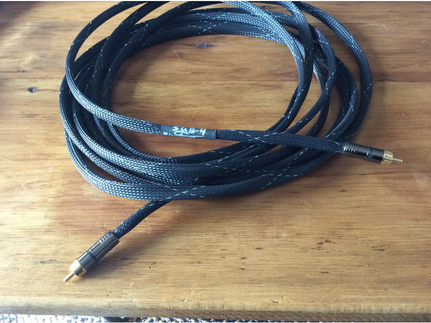 Morrow Audio SUB4 Limited Edition Subwoofer Cable-6m RCA’s-PRICED REDUCED!