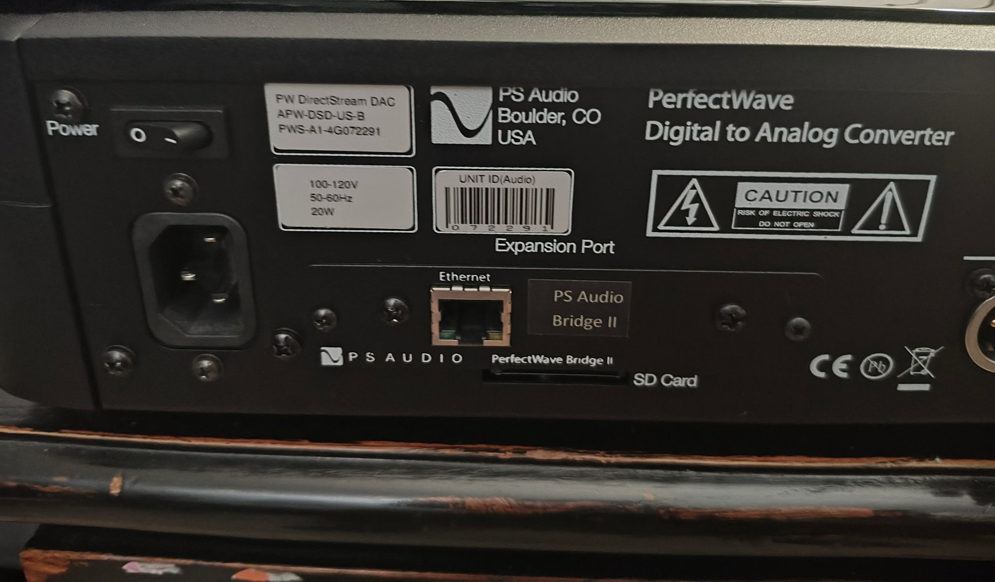 PS Audio DirectStream DAC MK1 with Network Bridge II 3