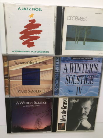 Windham Hill Jazz  Cd lot of 6 cds