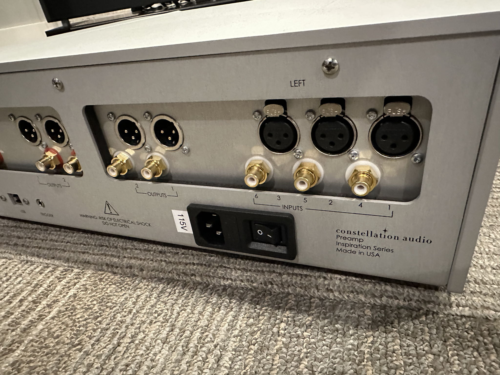 Constellation Audio Inspiration Preamplifier (MINTY!) 9