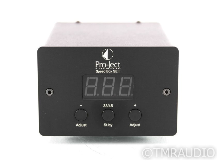 Pro-Ject Speed Box SE II Turntable Speed Regulator; Power Supply (23689)