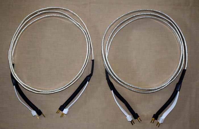 Analysis Plus Inc. Big Silver Oval 8 ft. Speaker Cable,...