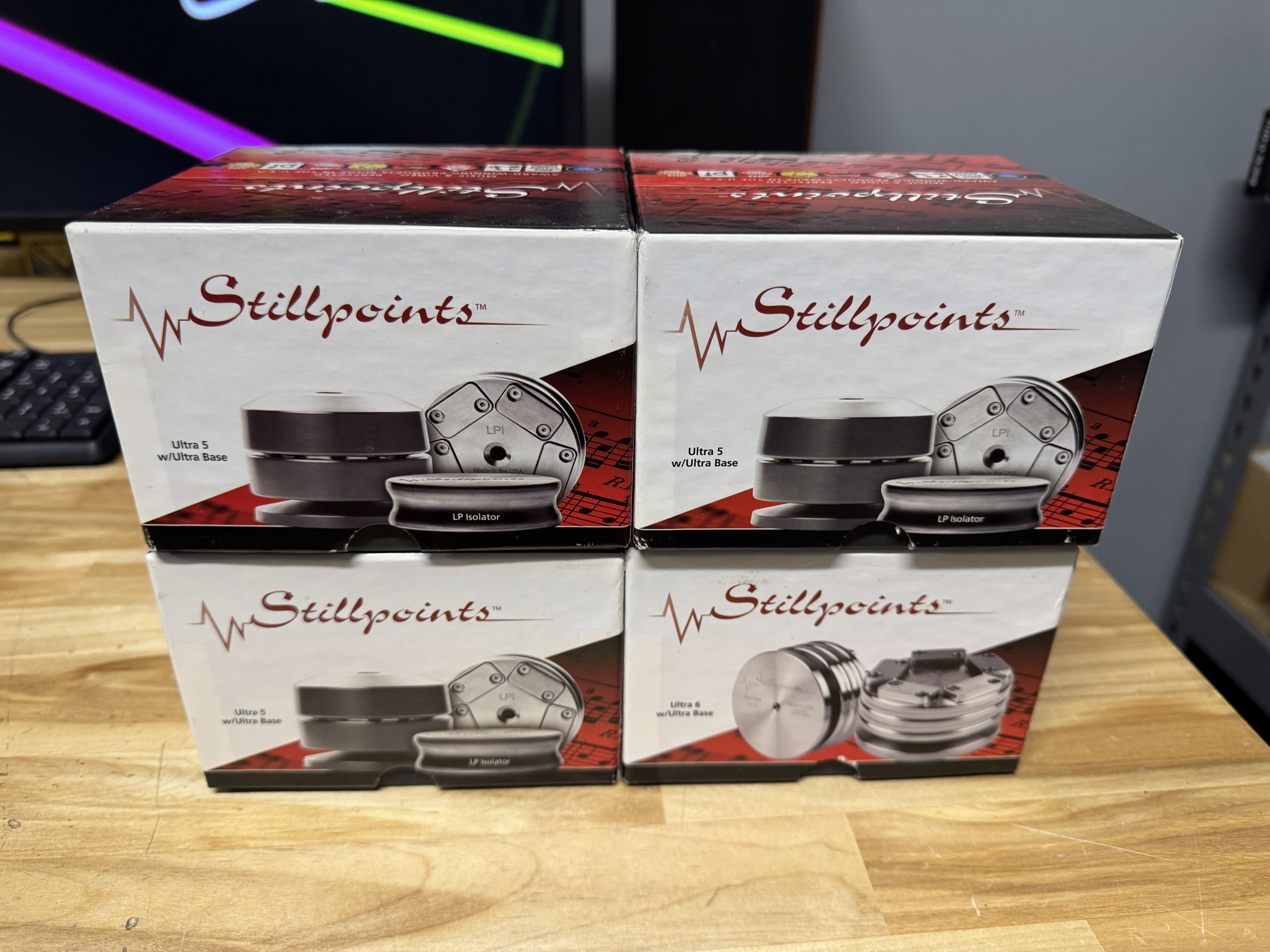 Stillpoints Ultra 5 Isolation Feet – Set of Four