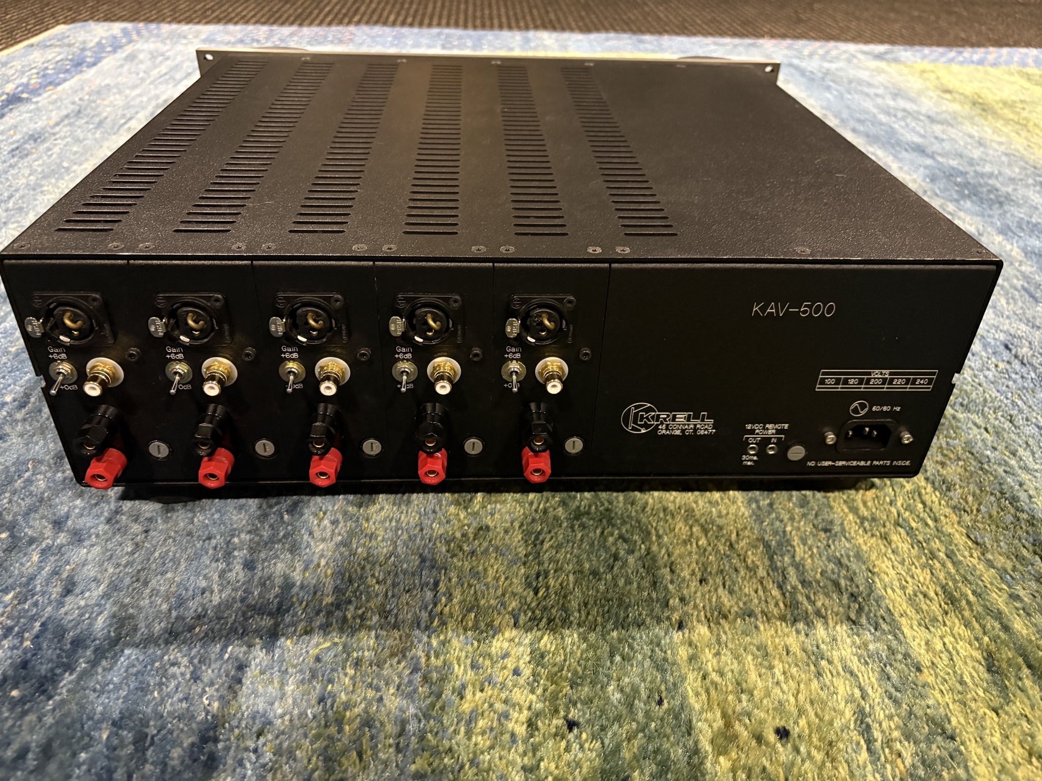 Krell Full System! KBL Preamp, KPE phono pre, KAV-500 5... 6