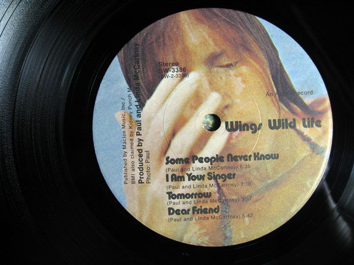 Wings - Wild Life - 1971 EX ORIGINAL VINYL LP Apple Rec... 4