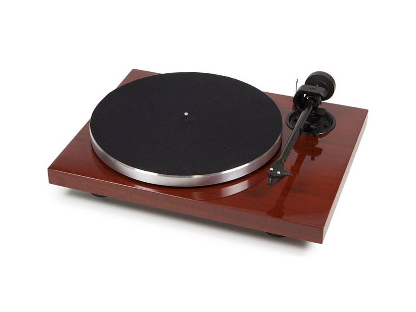 Pro-Ject 1Xpression Carbon Classic - MSRP $1,100 - Exclusive Closeout; Mahagony; Ortofon 2M Silver (New) (22044)
