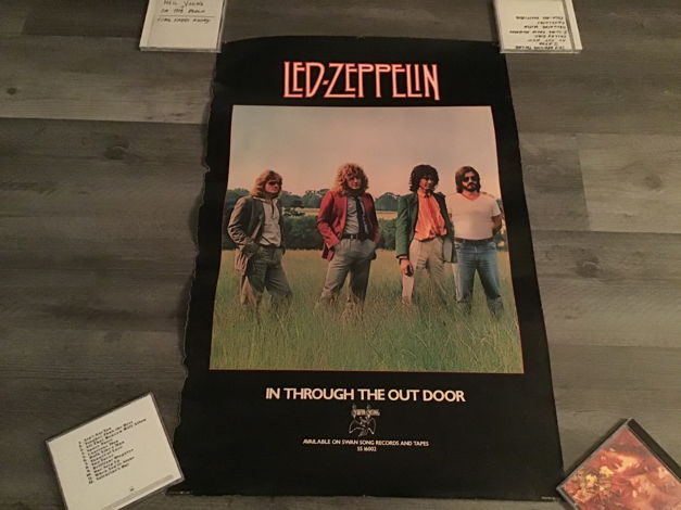 Led Zeppelin  In Through The Out Door Promo Poster 20 x...