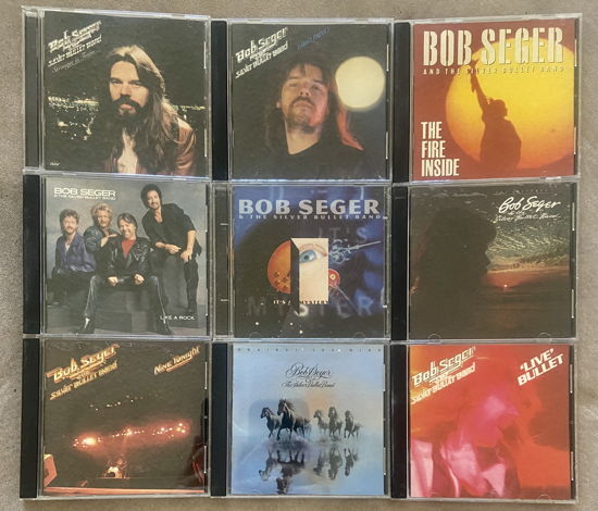 Bob Seger 9 CD  Lot