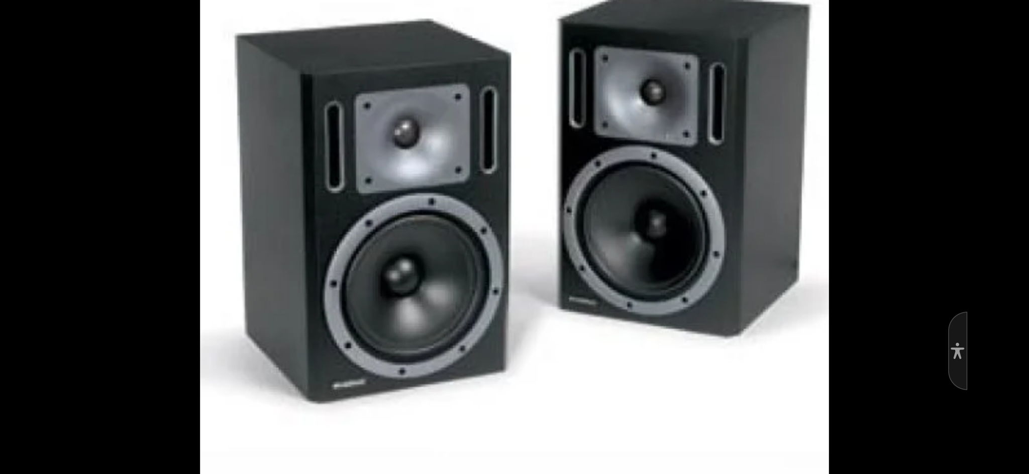 Phonic 6A Studio/Musicians/Monitor POWERED SPEAKERS Bra... 6