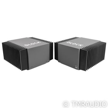 Block Audio Mono Block SE Mono Power Amplifiers; Nextel...