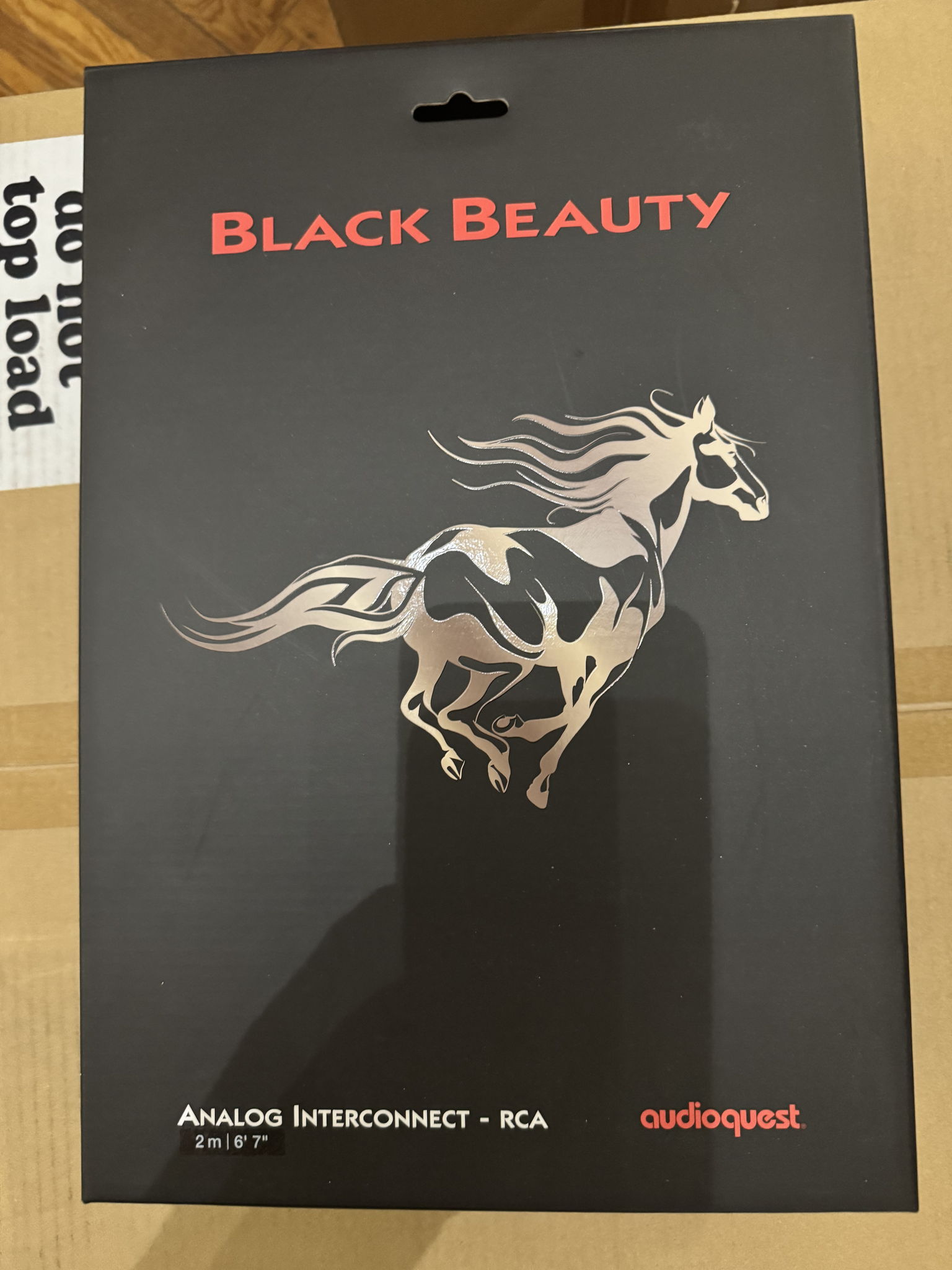 Audioquest black beauty 2m rca