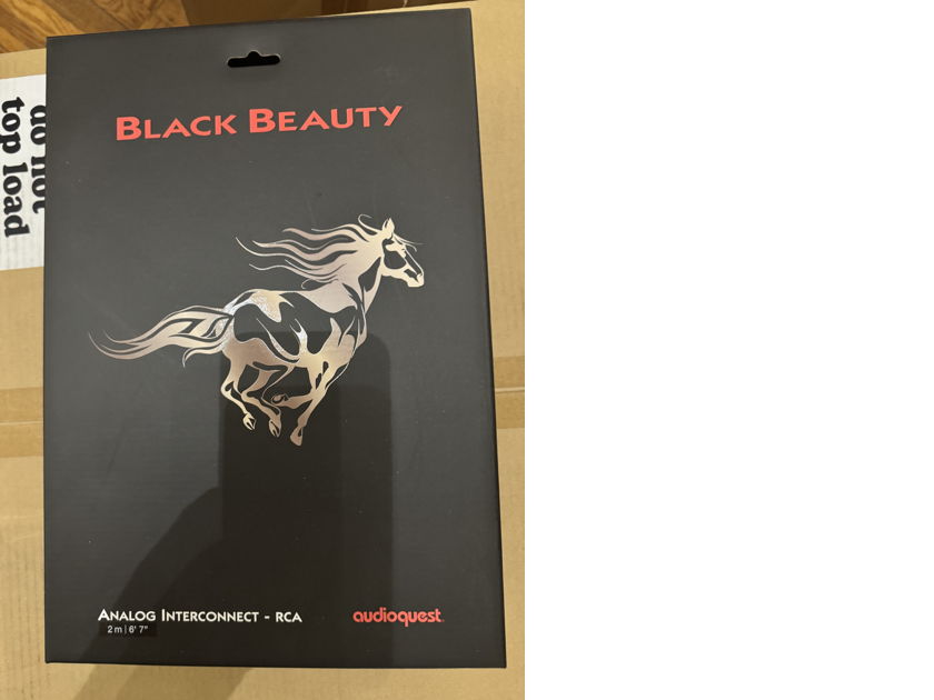 Audioquest black beauty 2m rca
