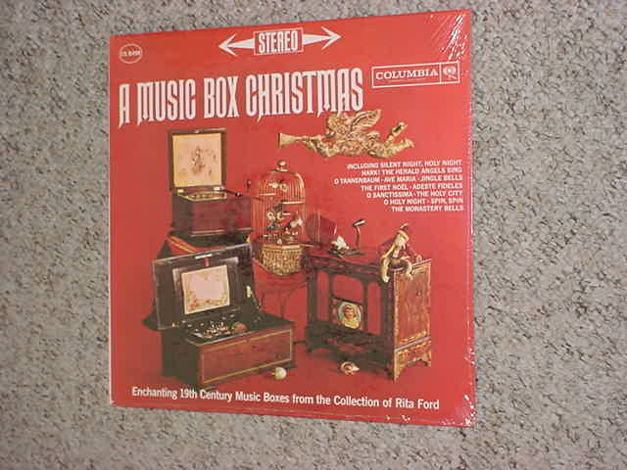 SEALED A Music box Christmas - lp record  Columbia cs 8...