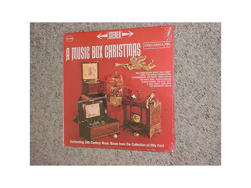 SEALED A Music box Christmas - lp record  Columbia cs 8498 USA