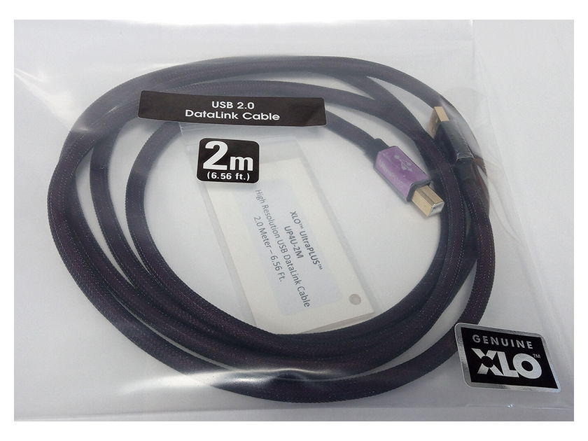 XLO UltraPLUS 2.0 USB A-B Cable (2M): NEW-in-Bag; Full Warranty; 75% Off