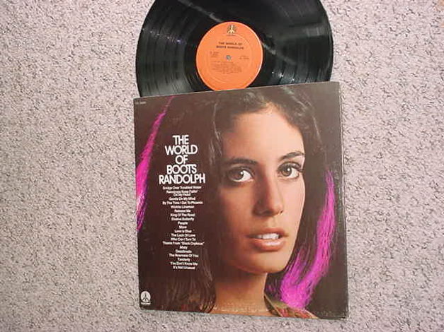 The World of Boots Randolph  - double lp record MONUMEN...