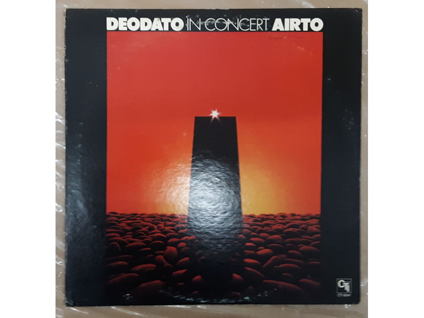 Deodato / Airto – In Concert  1974 NM VINYL LP ORIGINAL PRESS LATIN JAZZ CTI Records CTI 6041