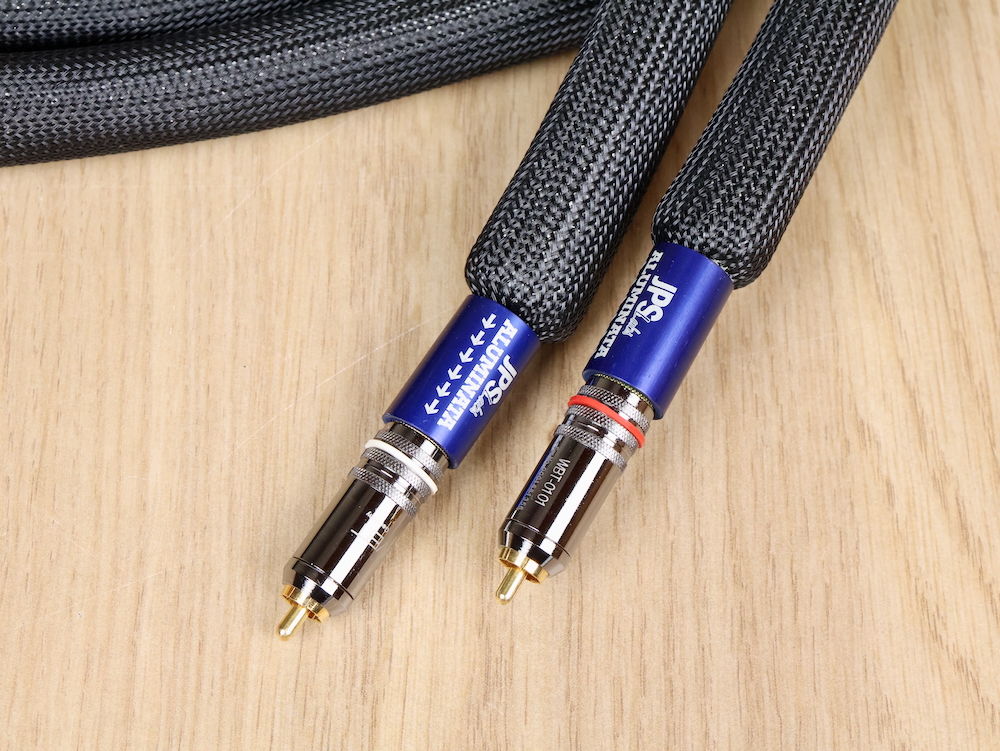 JPS Labs Aluminata highend audio interconnects RCA 1,5 ... 2