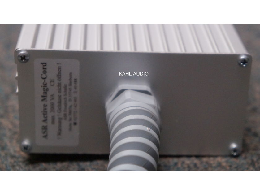 ASR Audiosysteme Active Magic Cord. 15amp, 5ft w/US plug. DEMO. $1,000 MSRP