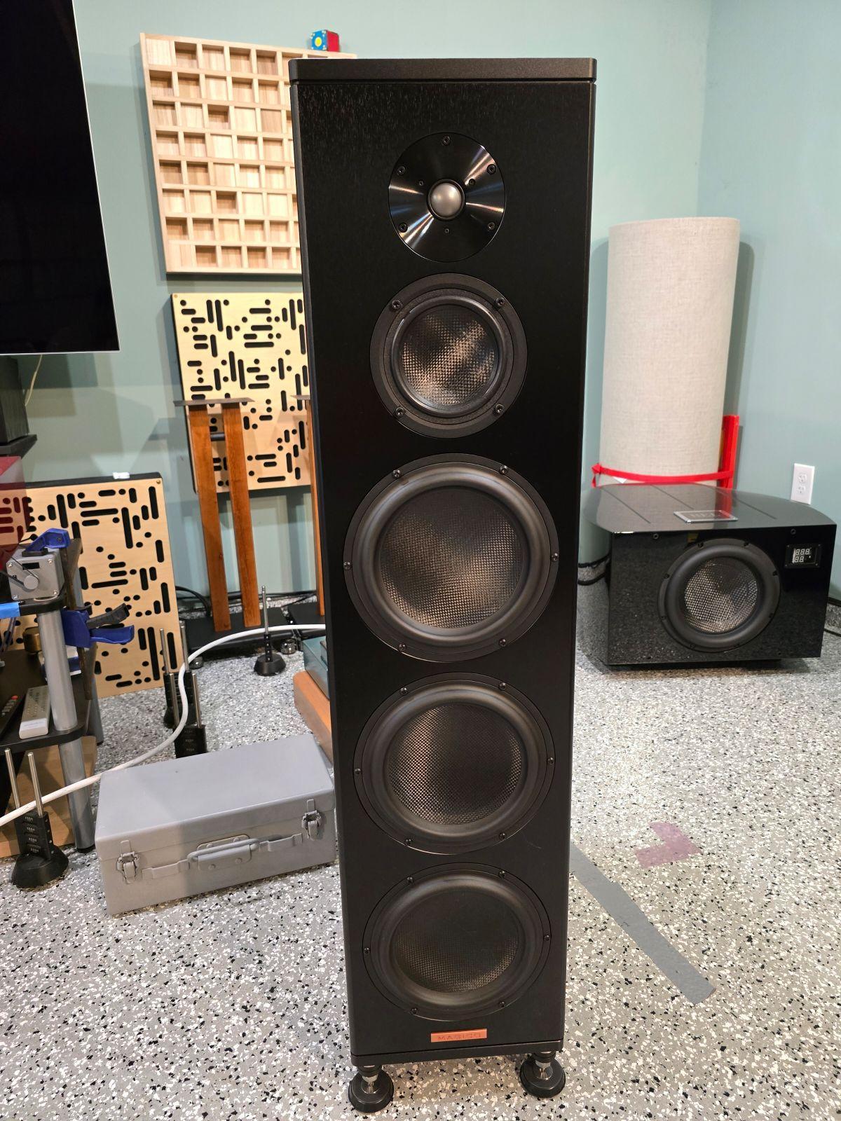 Magico A-5's with Magico A Pod's