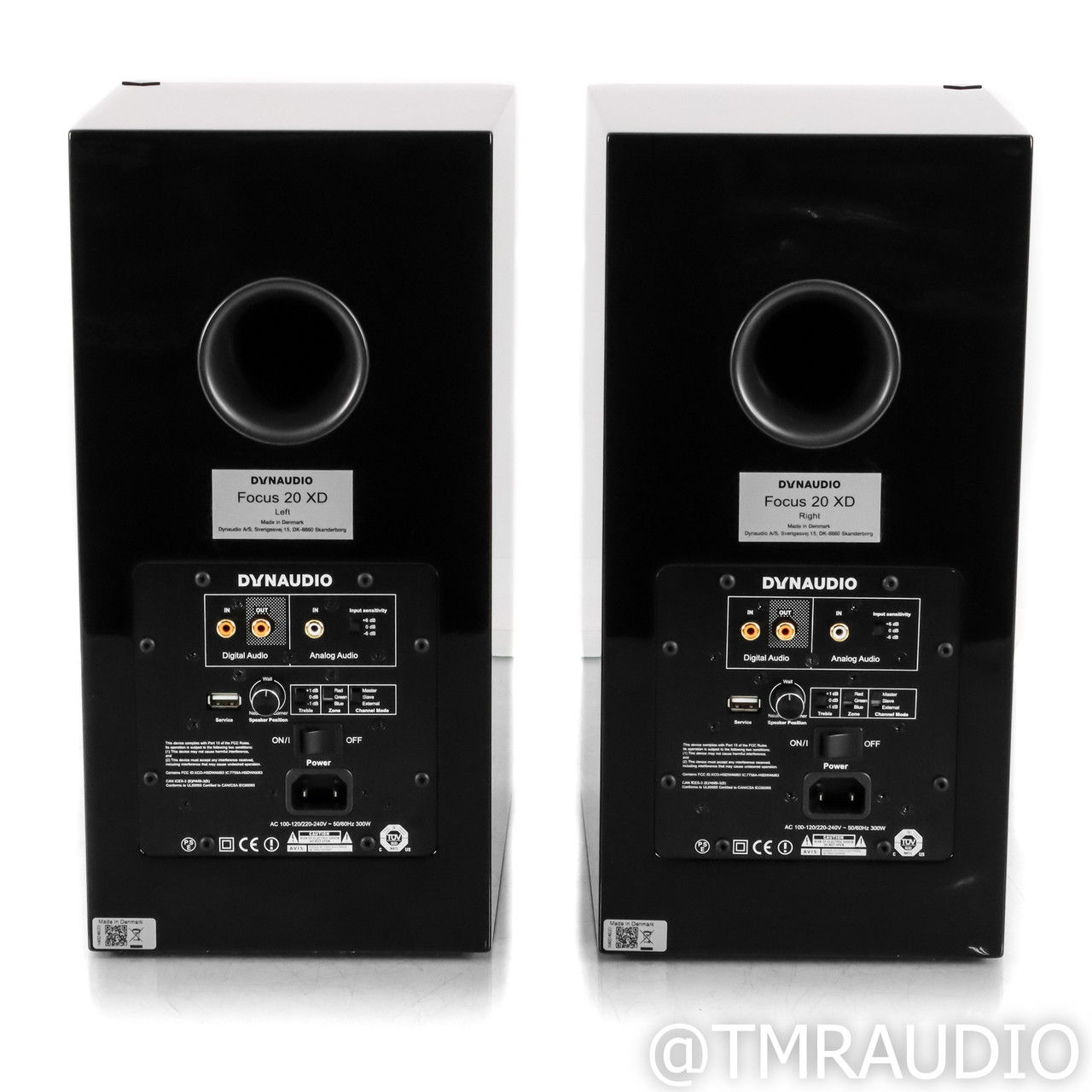 Dynaudio Focus 20 XD Active Bookshelf Speakers; Black P... 6