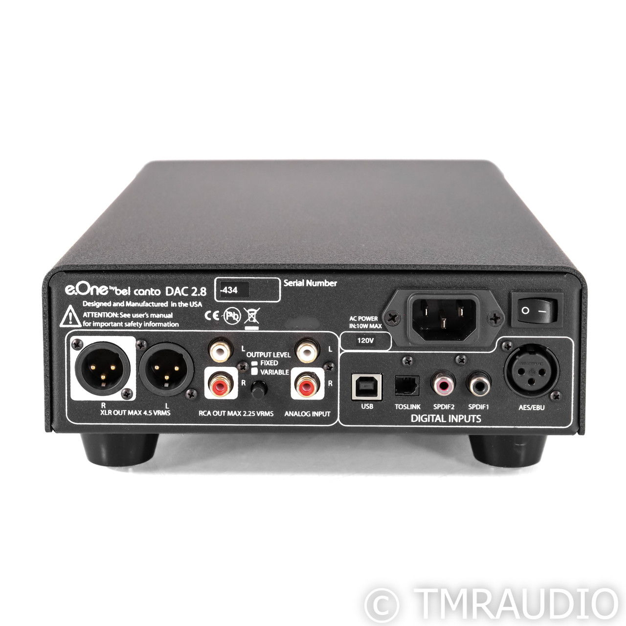 Bel Canto e.One DAC 2.8; D/A Converter (67016) 5