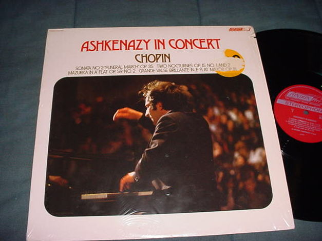 Classical Chopin Ashkenazy in concert lp record 1972 CS...