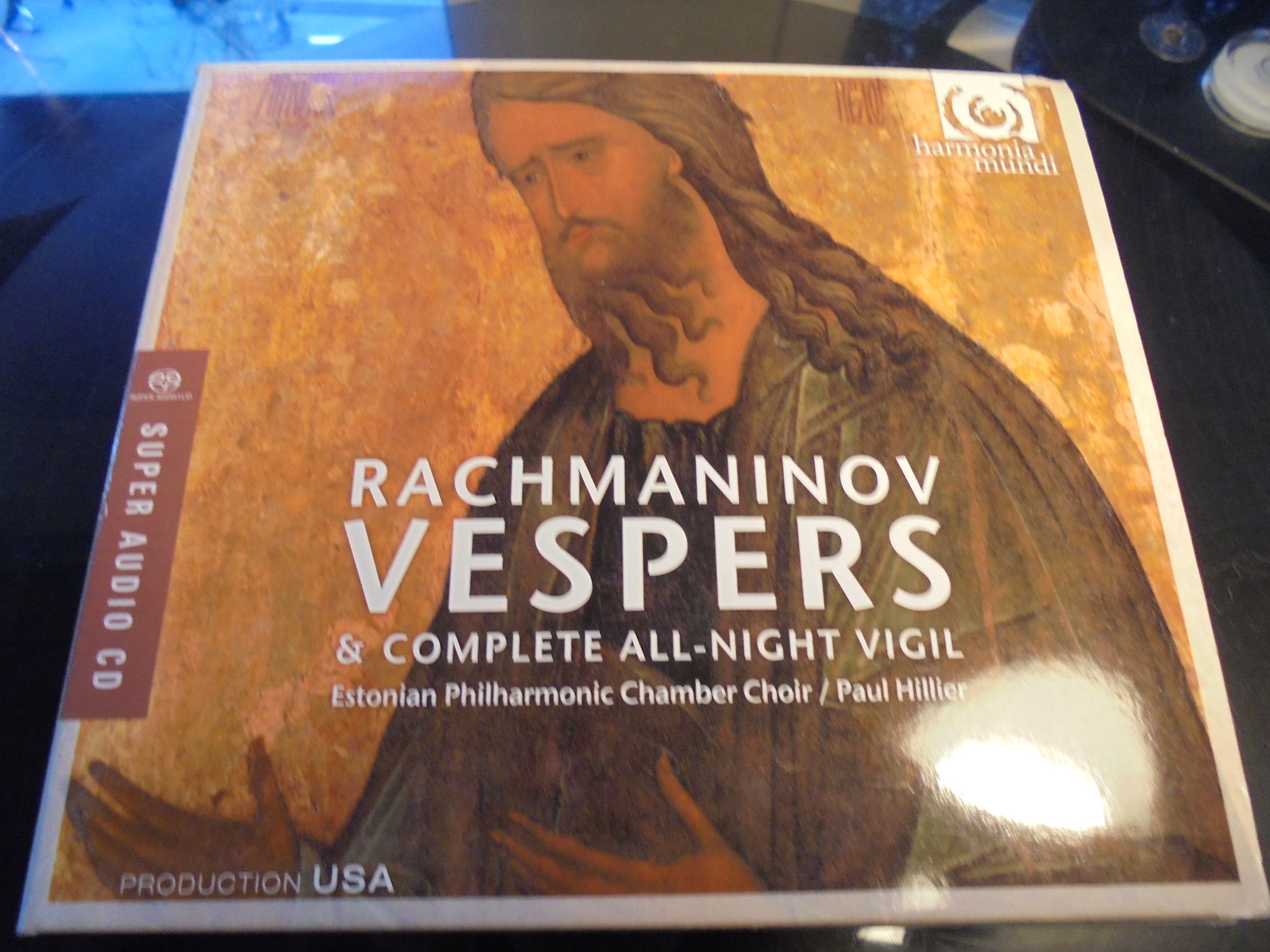 RACHMANINOV VESPERS SACD MINT