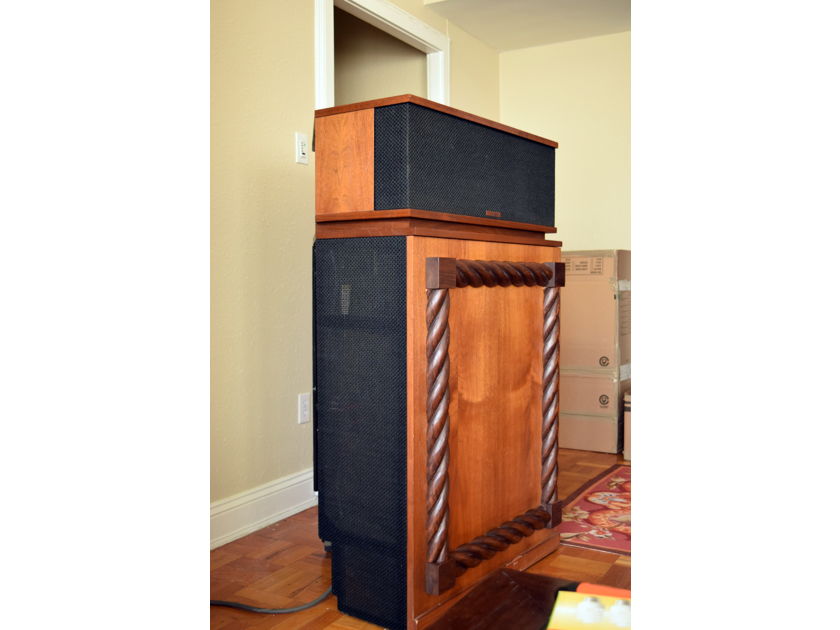 Klipsch Klipschorn KB WO Pair, Fully Updated, 1-Owner, With Removable Rear Cabinet!