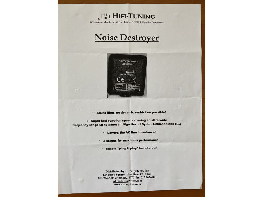 HiFi Tuning Noise Destroyer