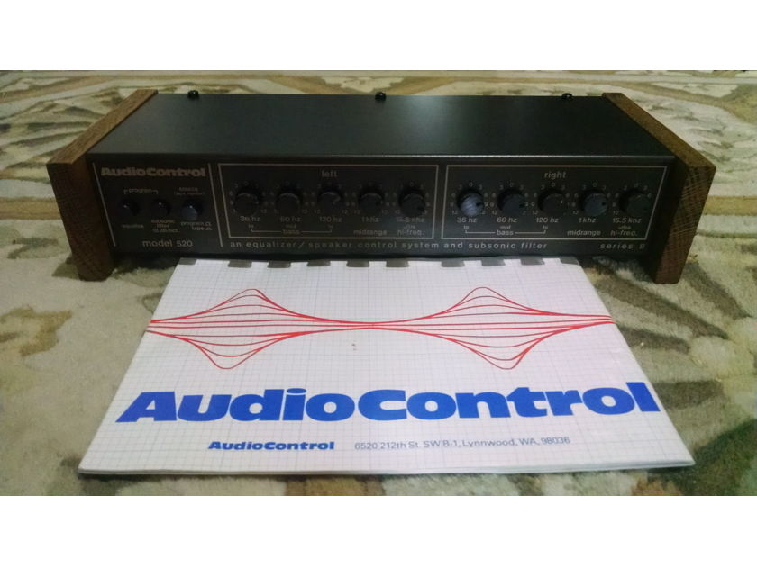 AudioControl Model 520 Series B - 5 Channel Equalizer