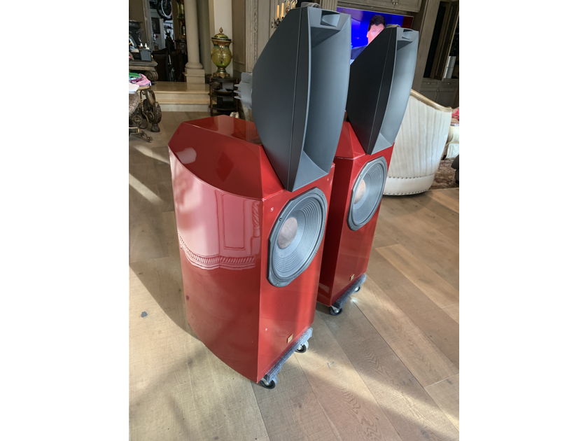 JBL Synthesis Array 1400BG "STUNNING" Exotic Ferrari Russo Red Automotive Finish