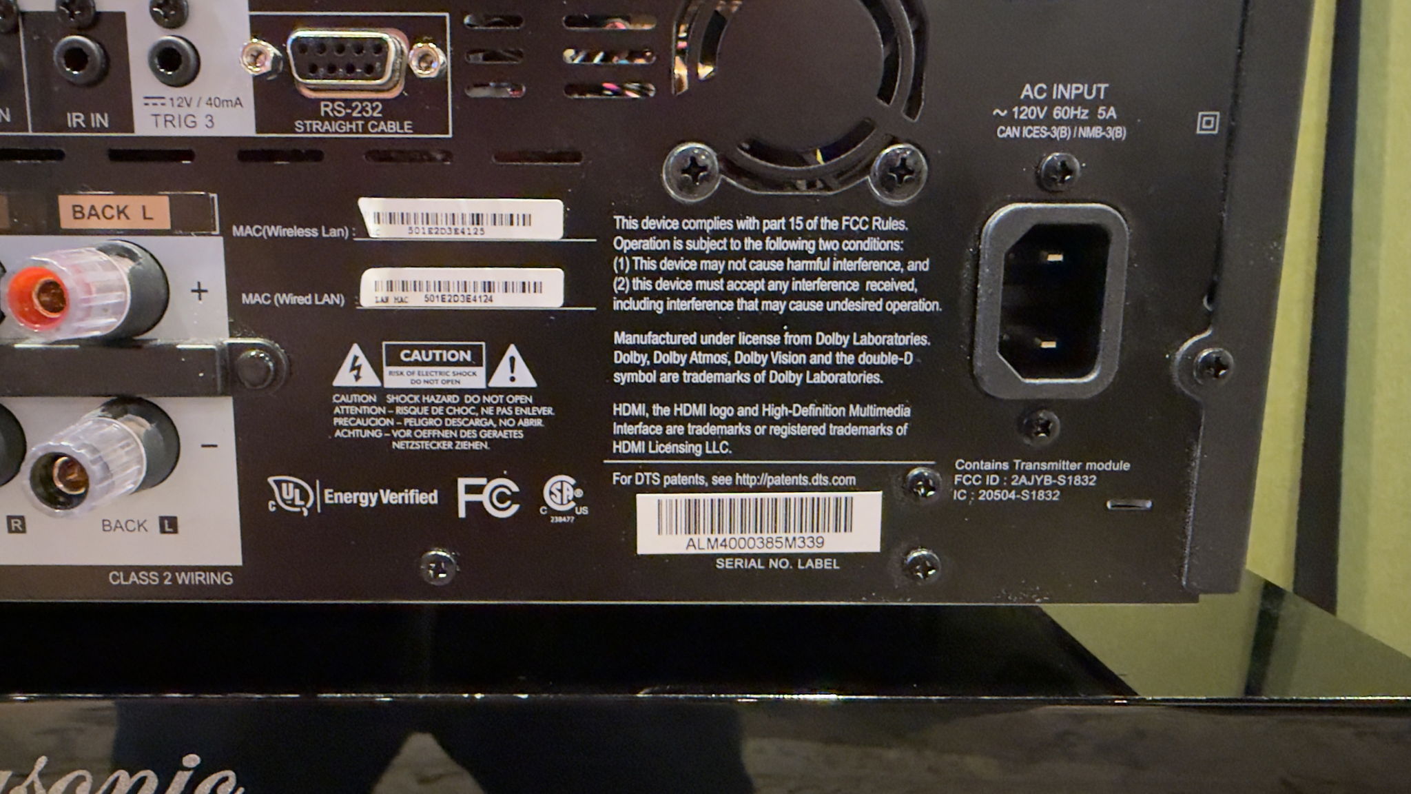 Anthem MRX 740 8K A/V Receiver w Remote EXCELLENT 10